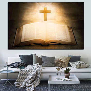 'The Word' Art Deco Canvas Painting